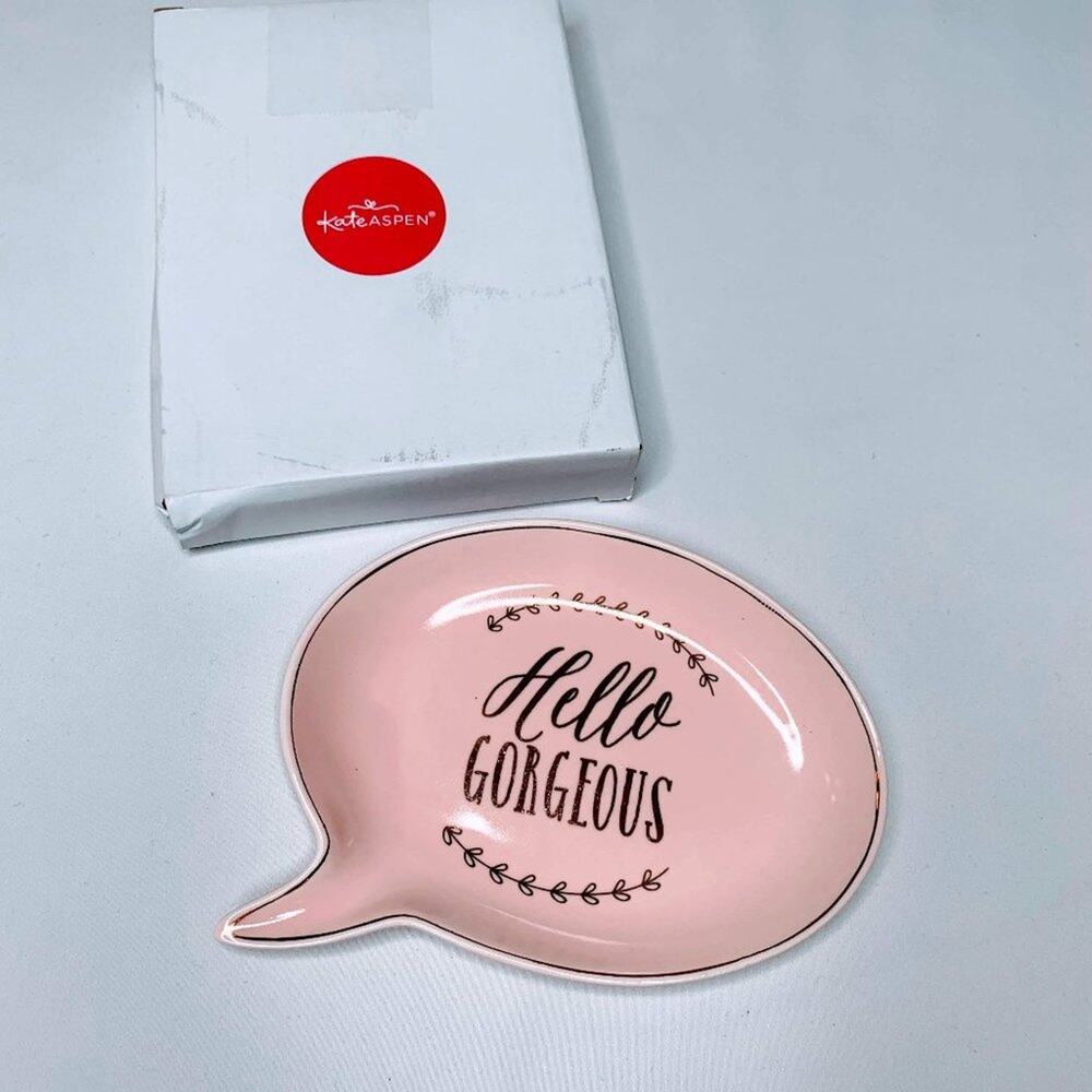 New Kate Aspen 'Hello Gorgeous' Trinket Dish